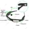 Wireless Stereo Smart Glasses Sunglasses With Mic For Sports And Driving 10