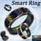 R12 Smart Health Ring With LED Display Heart Rate SpO2 Sleep Tracker 0