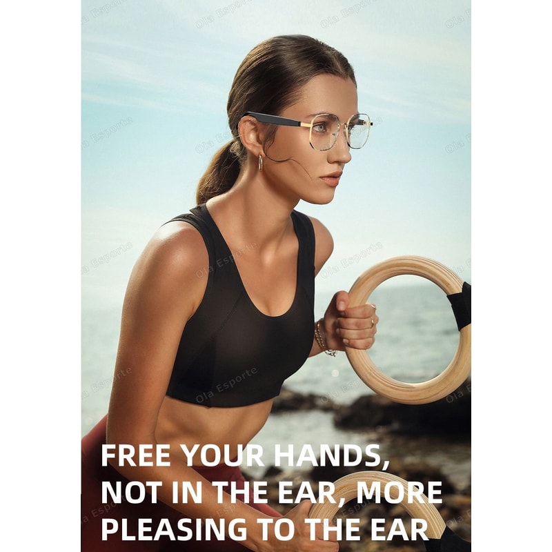 Bluetooth Audio Smart Glasses With Anti Blue Light Lenses 8