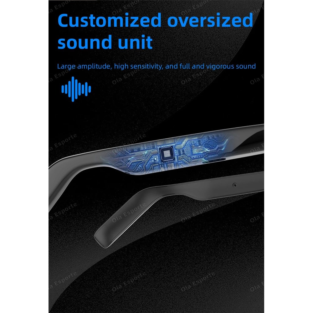 Bluetooth Audio Smart Glasses With Anti Blue Light Lenses 9