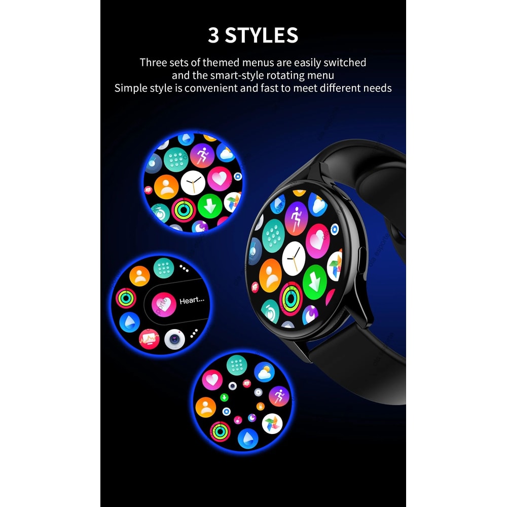 Bluetooth Calling Smart Watch Heart Rate SpO2 Waterproof Fitness Tracker 9