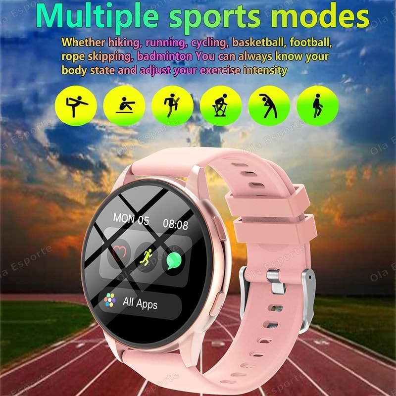 Bluetooth Calling Smart Watch Heart Rate Health Sport Tracker 5