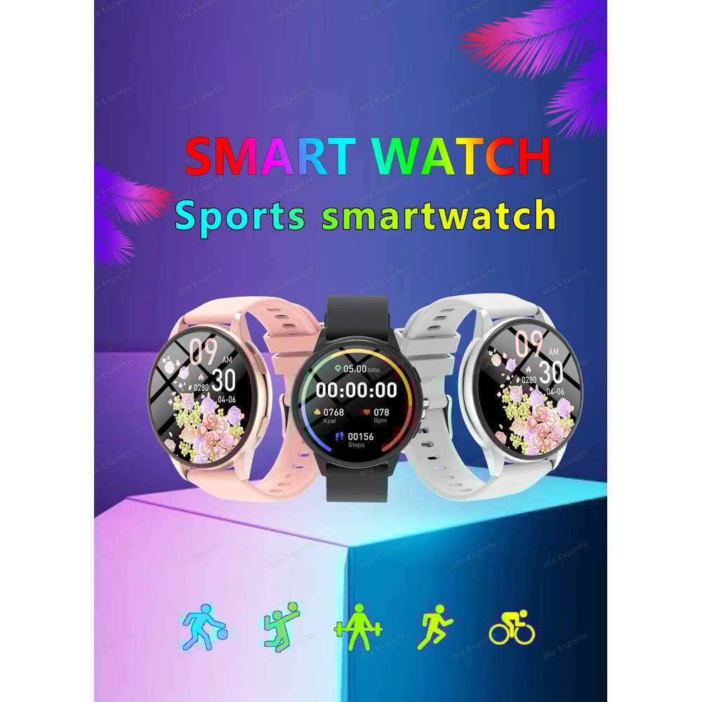 Bluetooth Calling Smart Watch Heart Rate Health Sport Tracker 6