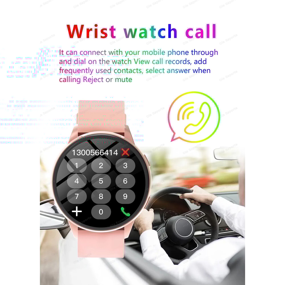 Bluetooth Calling Smart Watch Heart Rate Health Sport Tracker 8