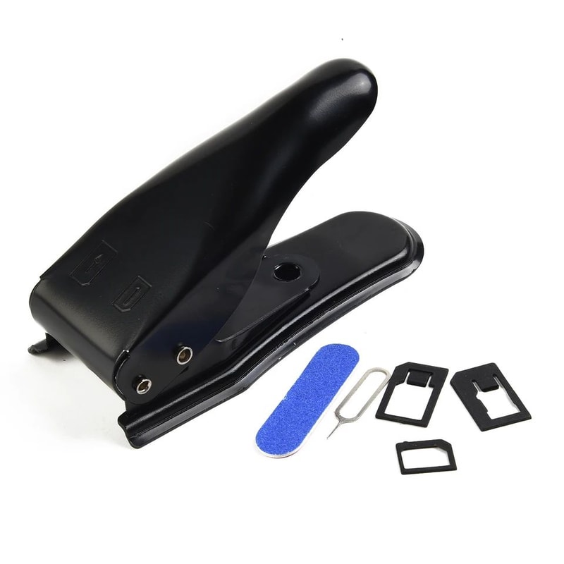 Multifunction SIM Card Cutter Adapter Tool With Dual Eject Pin 0
