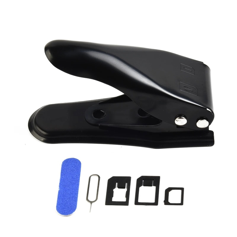 Multifunction SIM Card Cutter Adapter Tool With Dual Eject Pin 11