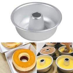 aluminum ring cake pan non stick donut savarin baking mold