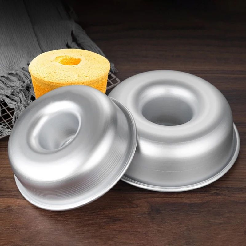 Aluminum Ring Cake Pan Non Stick Donut Savarin Baking Mold 6