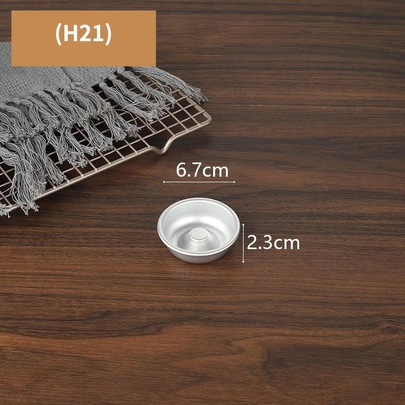 Aluminum Ring Cake Pan Non Stick Donut Savarin Baking Mold 10