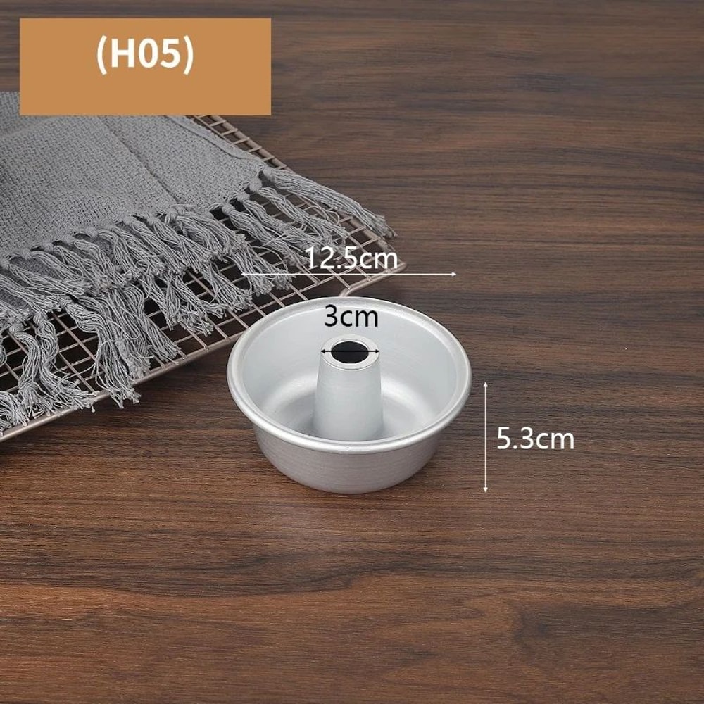 Aluminum Ring Cake Pan Non Stick Donut Savarin Baking Mold 15