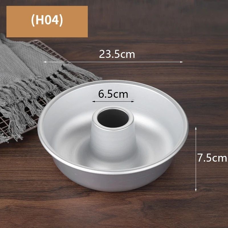 Aluminum Ring Cake Pan Non Stick Donut Savarin Baking Mold 17