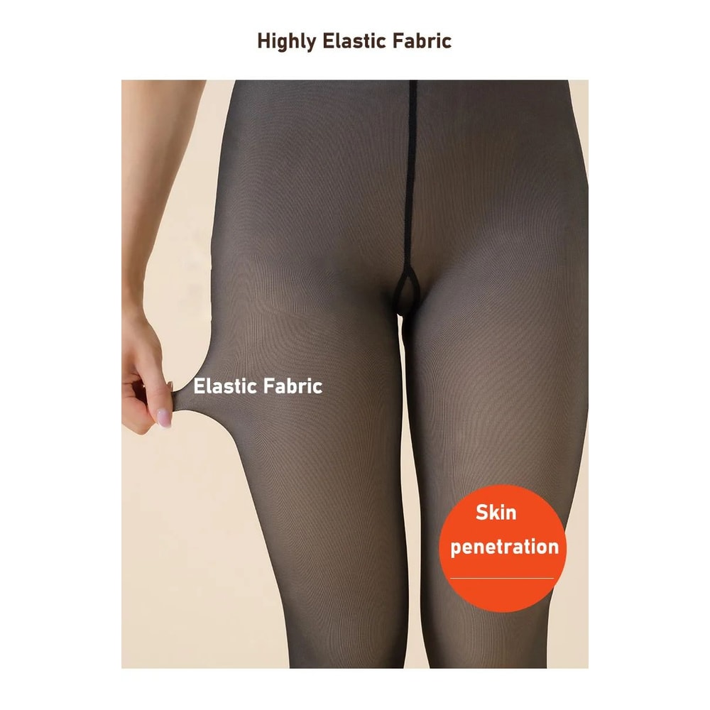 Thermal Translucent Winter Tights High Waist Warm Slim Leggings 10