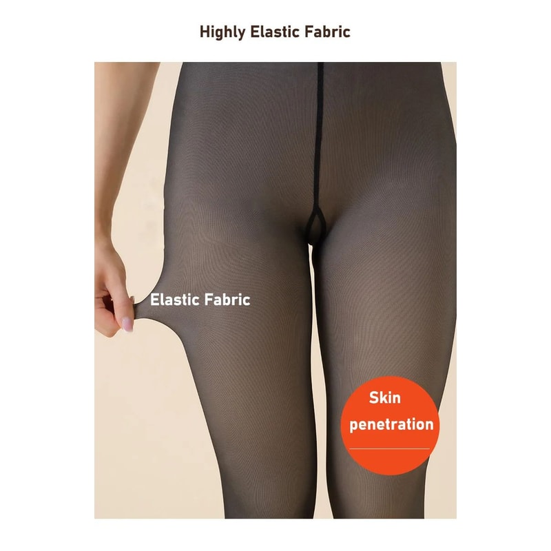Thermal Translucent Winter Tights High Waist Warm Slim Leggings 10