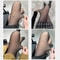 Heart Print Thermal Fleece Tights Skin Effect Winter Leggings 4