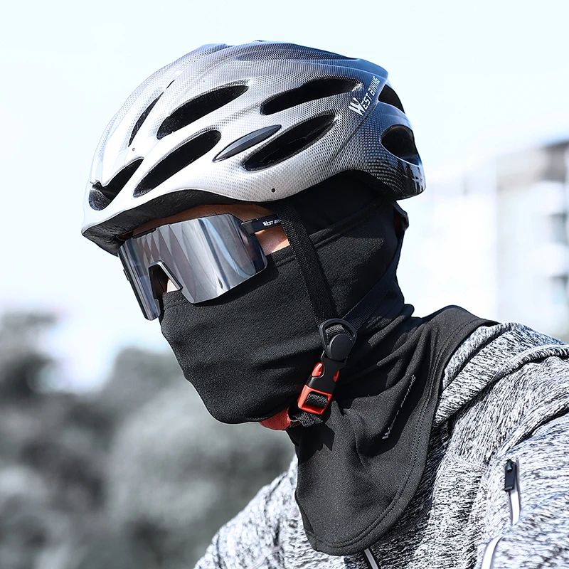 WEST BIKING Winter Fleece Balaclava Windproof Thermal Face Mask 2