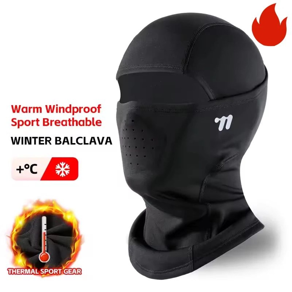WEST BIKING Winter Fleece Balaclava Windproof Thermal Face Mask 23