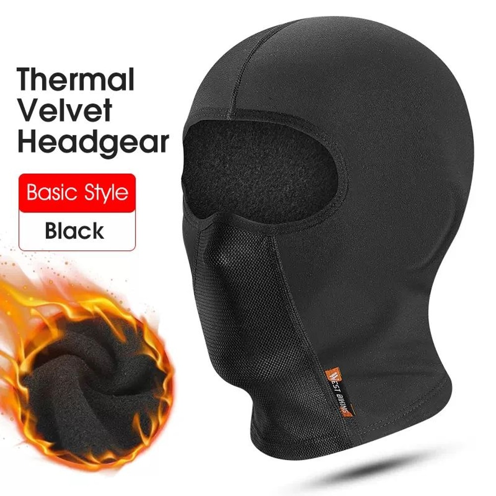 WEST BIKING Winter Fleece Balaclava Windproof Thermal Face Mask 28
