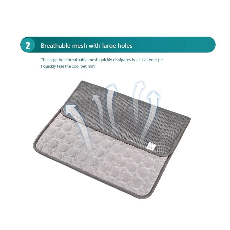 Pet Cooling Mat Summer Cold Bed For Dogs And Cats Extra Large 7