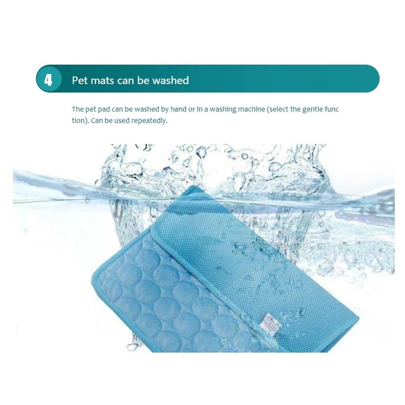 Pet Cooling Mat Summer Cold Bed For Dogs And Cats Extra Large 9