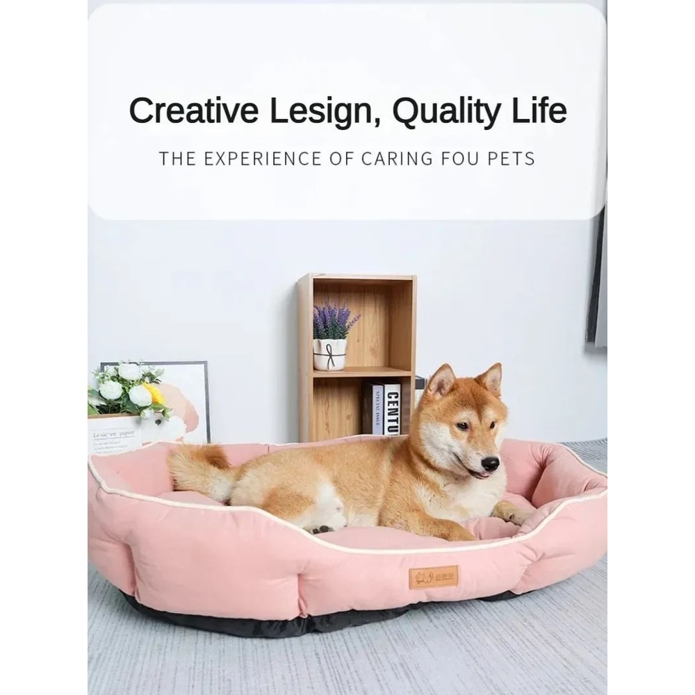 Fluffy Dog Sofa Bed Soft Cushion Pet Bedding Mat For Small Dogs 6