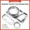 Magnetic Stainless Steel Parts Bowl Round Or Square Tool Tray 0