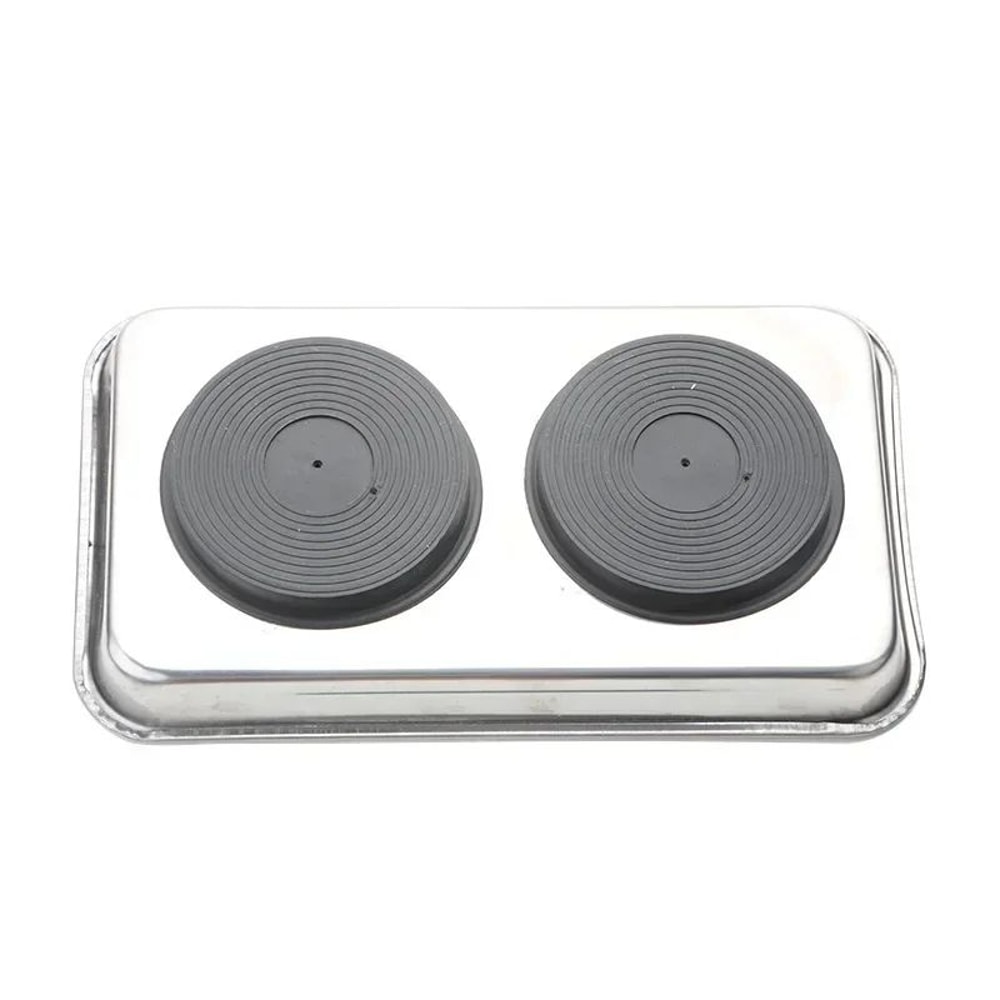 Magnetic Stainless Steel Parts Bowl Round Or Square Tool Tray 2
