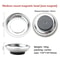 Magnetic Stainless Steel Parts Bowl Round Or Square Tool Tray 6
