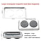 Magnetic Stainless Steel Parts Bowl Round Or Square Tool Tray 10