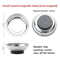 Magnetic Stainless Steel Parts Bowl Round Or Square Tool Tray 19