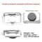 Magnetic Stainless Steel Parts Bowl Round Or Square Tool Tray 16