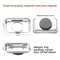 Magnetic Stainless Steel Parts Bowl Round Or Square Tool Tray 16