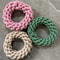 591inches Random Color Dog Rope Chew Toy Set Durable Cotton Knot Toys For Puppies 2