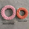591inches Random Color Dog Rope Chew Toy Set Durable Cotton Knot Toys For Puppies 3