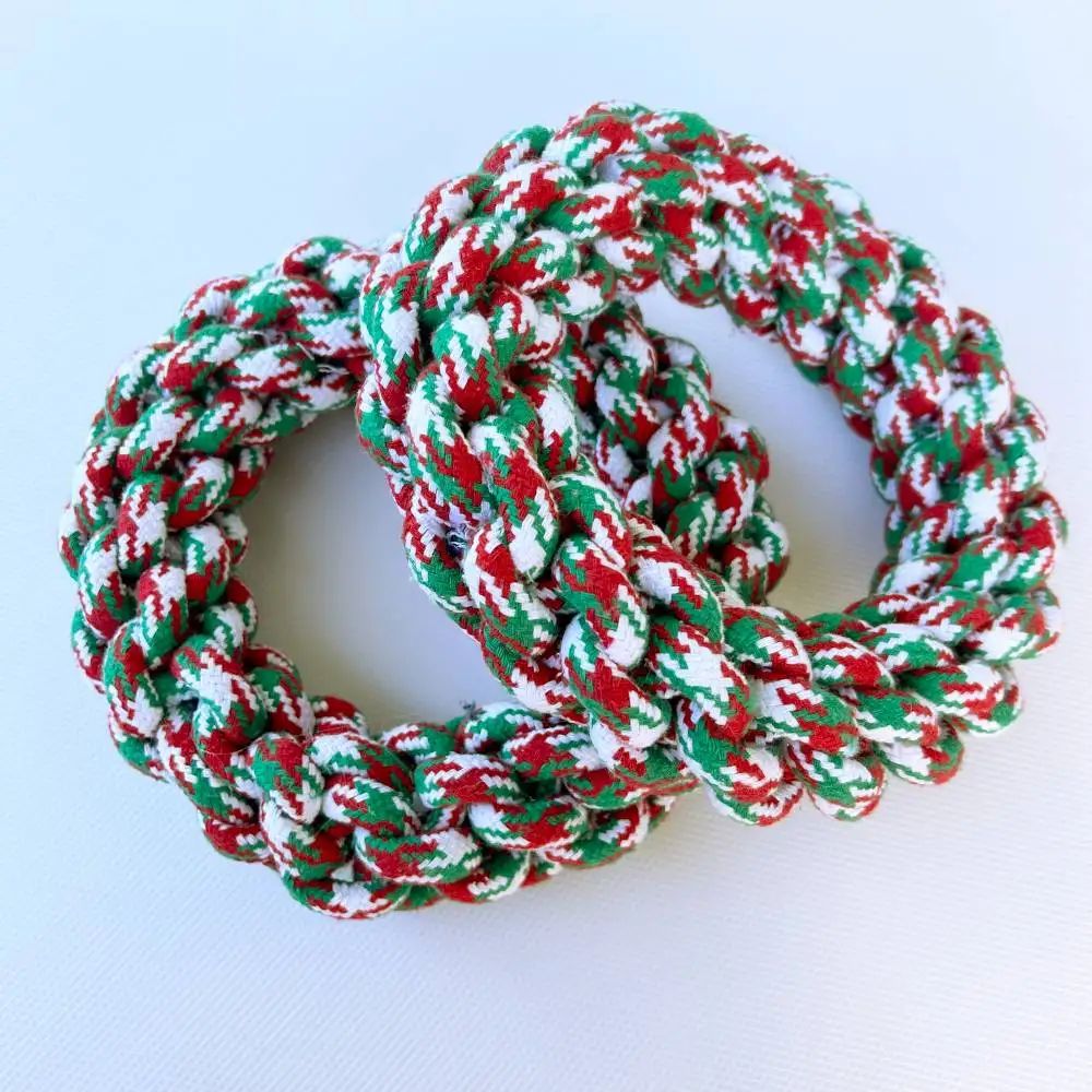 787inches Dog Rope Chew Toy Durable Bite Resistant Tug Toy 4