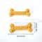 Random Color Rope Bone Chew Toy For Small And Medium Dog Durable Braided Dental Toy 1