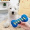 TPR Dog Bone Chew Toy Squeaky Dental Training Toy 6