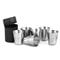 Portable Stainless Steel Mini Cup Set With Case For Travel 1