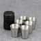 Portable Stainless Steel Mini Cup Set With Case For Travel 10