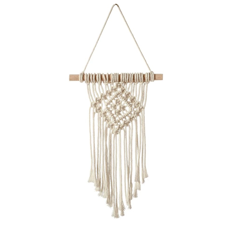 Handwoven Macrame Wall Hanging Bohemian Home Decor Tapestry 3