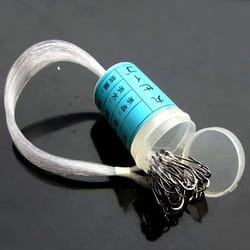 maruseigo fishing hooks with tied line barbed sea fishing set