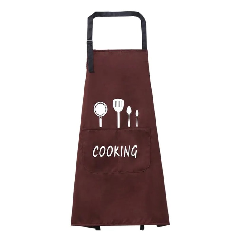 Unisex Cotton Denim Kitchen Apron Chef Cooking Uniform 8