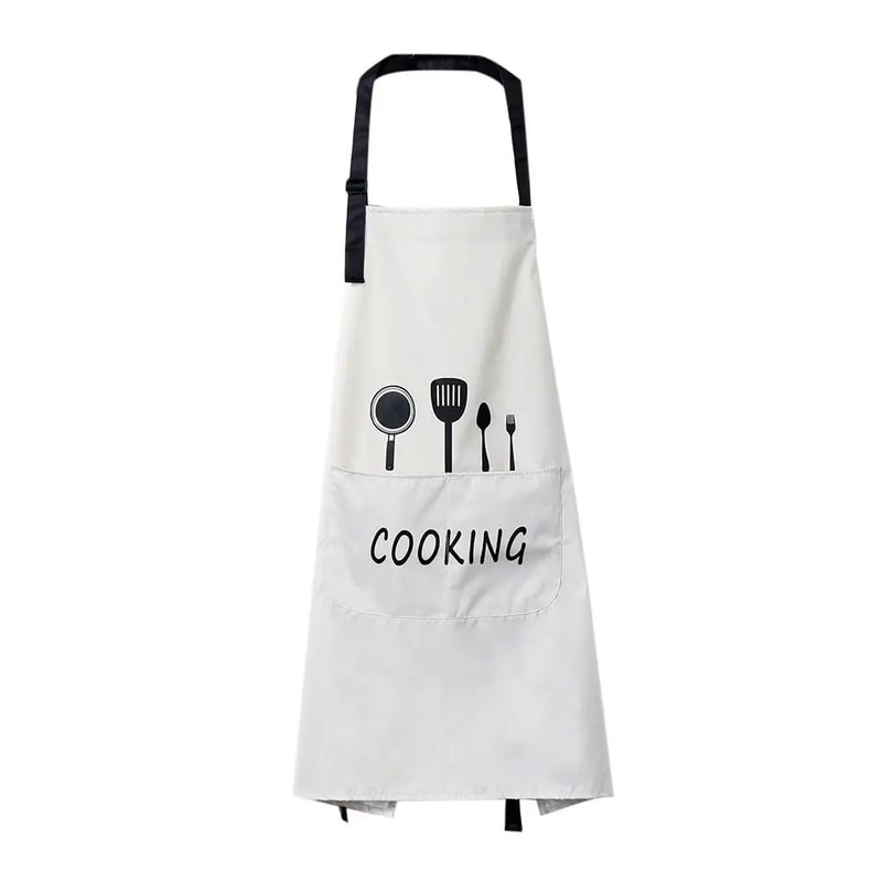 Unisex Cotton Denim Kitchen Apron Chef Cooking Uniform 10