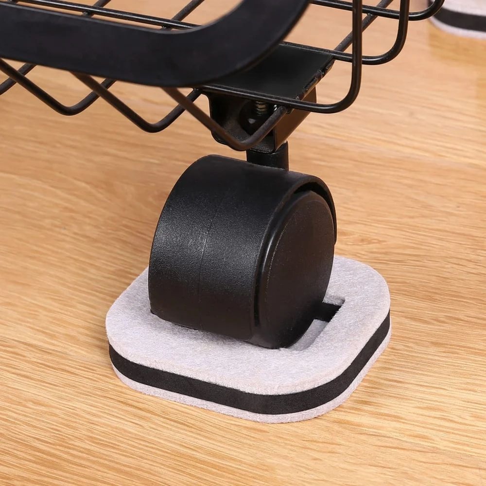 Chair Wheel Stopper Caster Cups Floor Protector Anti Slip Pads 0