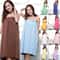 Women Microfiber Bath Towel Robe Super Absorbent Spa Wrap 6
