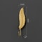 Gold Leaf Metal Wall Hooks Decorative Towel And Clothes Hanger 8