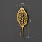 Gold Leaf Metal Wall Hooks Decorative Towel And Clothes Hanger 10