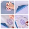 Embroidery Transfer Paper Set With Stylus Water Soluble Tracing Sheets 4