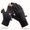 Touchscreen gloves with finger flap