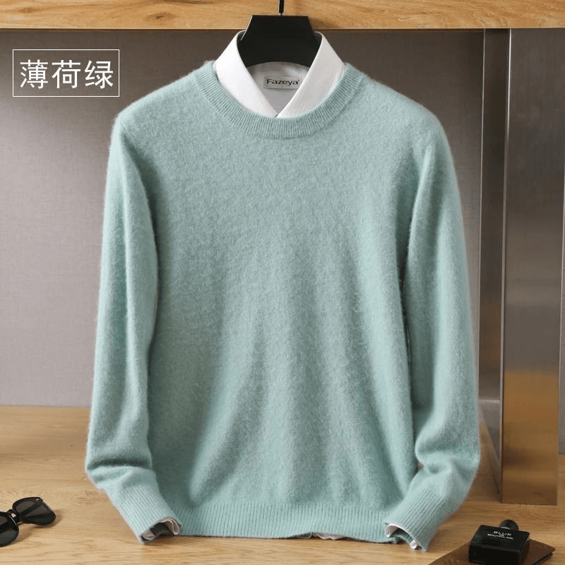 Fall winter pullover sweater for men