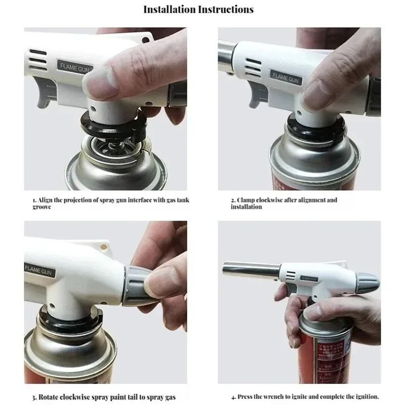 Butane Gas Torch With Auto Ignition 5